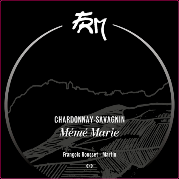 Francois Rousset-Martin Chardonnay Savagnin Cotes du Jura Memee Marie label