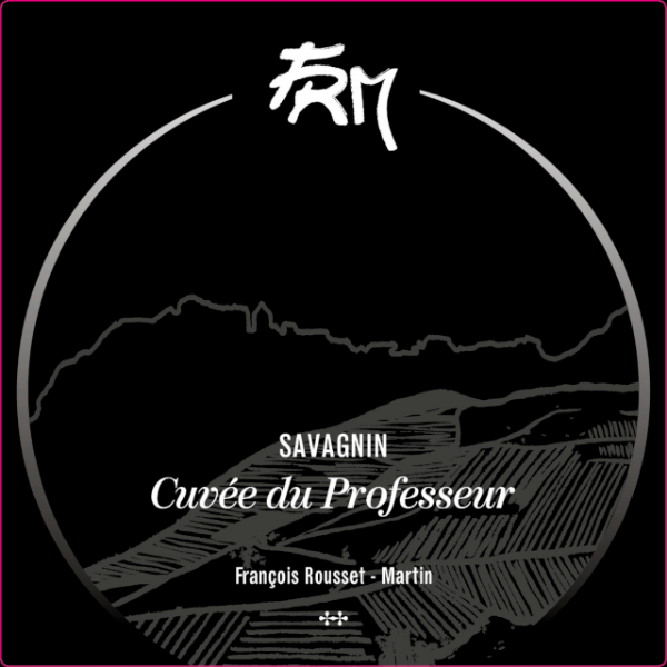 Francois Rousset-Martin Savagnin Cuvee du Professeur label