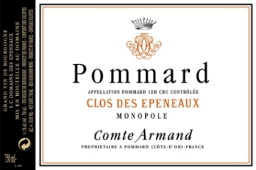 Picture of 2020 Comte Armand - Pommard Clos des Epeneaux (pre arrival)