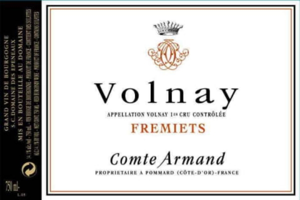 Picture of 2020 Comte Armand - Volnay Fremiets (pre arrival)