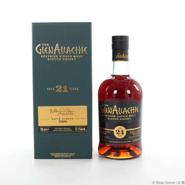 Picture of Glenallachie 21 yr Batch # 2 Single Malt Whiskey 700ml
