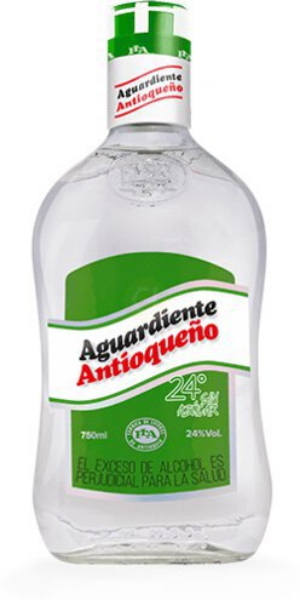 Picture of Antioqueno Aguardiente Green Sin Azucar Rum 750ml