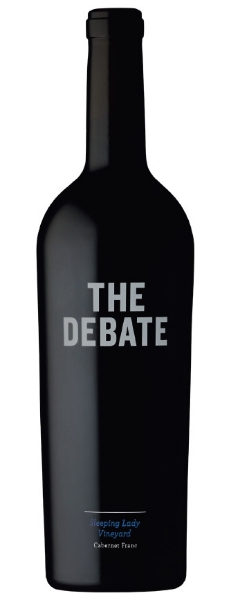 The Debate Cabernet Franc Sleeping Lady Vineyard bottle