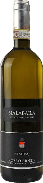 Picture of 2021 Malabaila - Roero Arneis Pradvaj