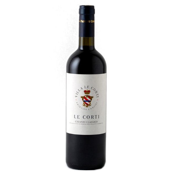 Le Corti Chianti Classico bottle