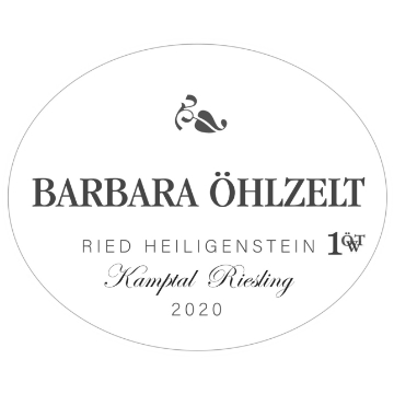 Barbara Ohlzelt Riesling Heiligenstein label