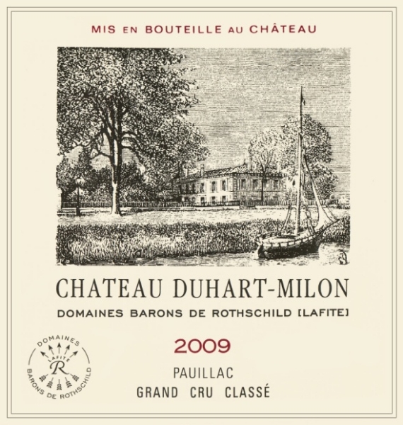 Picture of 2009 Chateau Duhart Milon Rothschild Pauillac