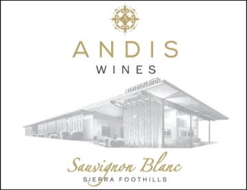 Andis Wines Sauvignon Blanc label