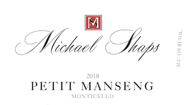 Michael Shaps Petit Manseng label