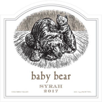 Picture of 2017 Pursued by Bear - Syrah Columbia Valley Baby Bear