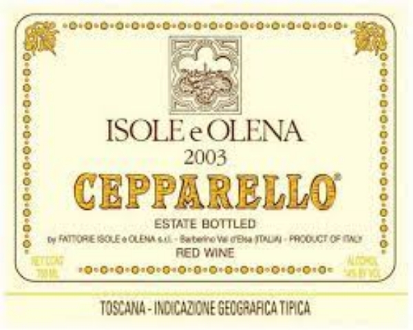 Picture of 2018 Isole-e-Olena - Rosso Toscana Cepparello