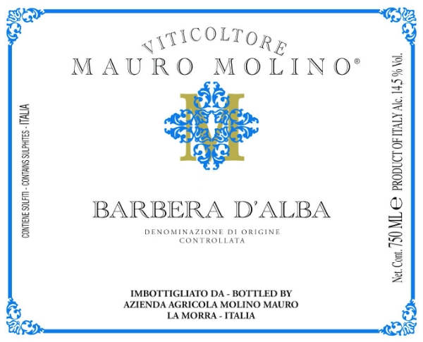 Picture of 2020 Molino, Mauro - Barbera d'Alba
