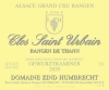 Zind-Humbrecht Gewurztraminer Clos Saint Urbain label