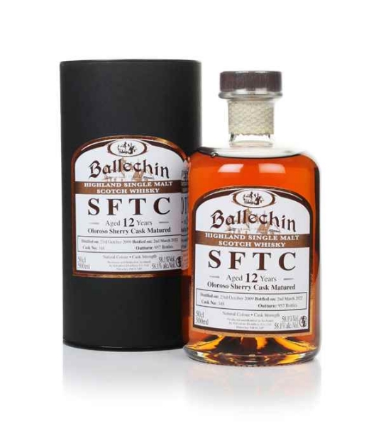 Picture of Ballechin 12 yr Sherry Cask Strength (Dits 2009)Whiskey Whiskey 700ml