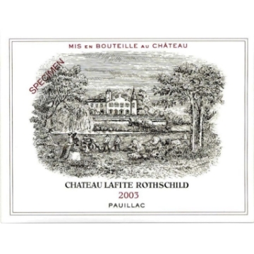 Picture of 2003 Chateau Lafite Rothschild - Pauillac