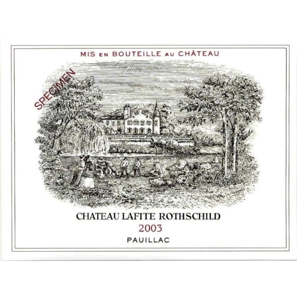 Picture of 2003 Chateau Lafite Rothschild - Pauillac