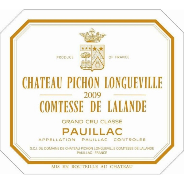 Picture of 2009 Chateau Pichon Lalande - Pauillac (PRE ARRIVAL)