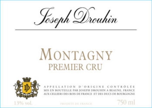 Picture of 2020 Joseph Drouhin - Montagny (pre arrival)