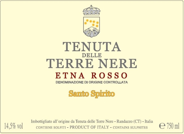 Picture of 2020 Terre Nere - Etna Rosso Santo Spirito