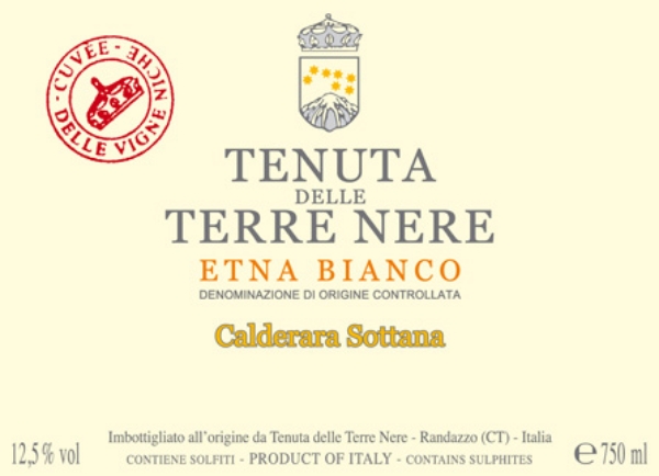 Picture of 2021 Terre Nere - Etna Bianco Calderara Sottana Vigne Niche