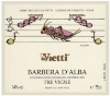 Vietti Barbera d'Alba Tre Vigne label