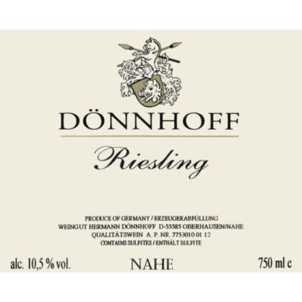 Picture of 2021 Donnhoff - Riesling Estate Qba