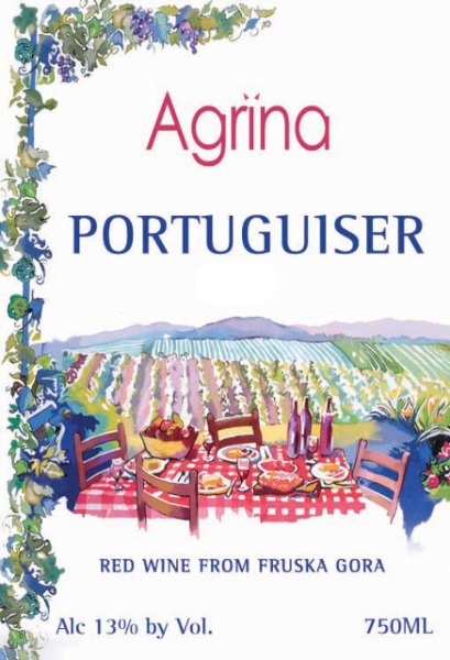 Agrina Portuguiser Label