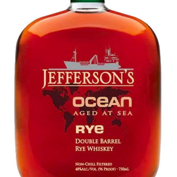 Picture of Jefferson's Ocean: Aged at Sea  (Voyage 26) Rye Whiskey 750ml