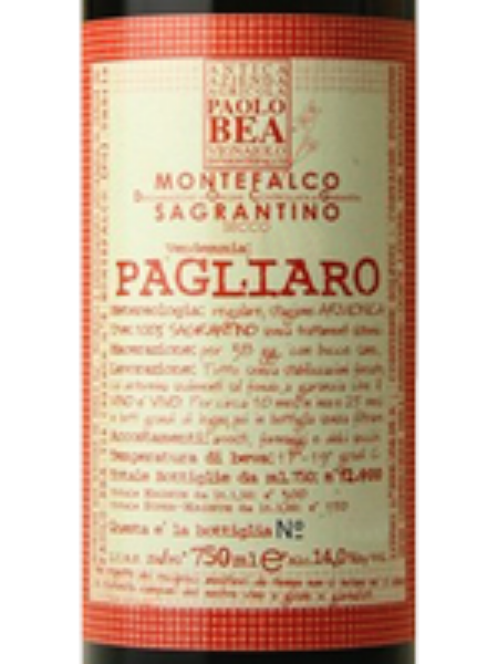 Picture of 2017 Bea, Paolo - Sagrantino di Montefalco Pagliaro MAGNUM