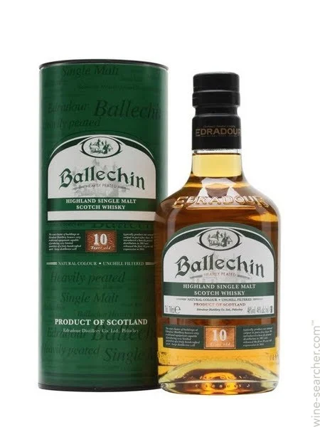 Picture of Edradour Ballechin 10 yr Heavily Peated Whiskey Whiskey 700ml