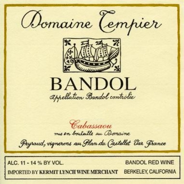 Picture of 2020 Domaine Tempier -  Bandol Rouge Cabassaou