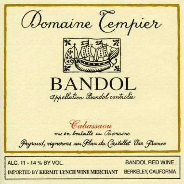 Picture of 2020 Domaine Tempier -  Bandol Rouge Cabassaou