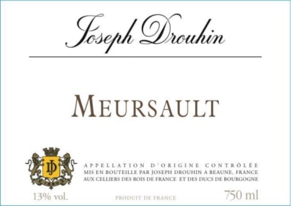 Picture of 2020 Joseph Drouhin Meursault
