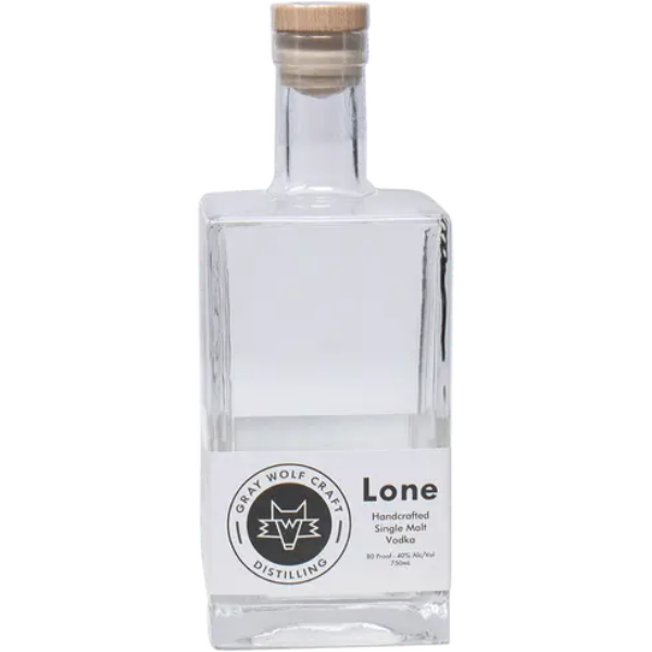 Picture of Gray Wolf Lone (Single Malt) Vodka 750ml