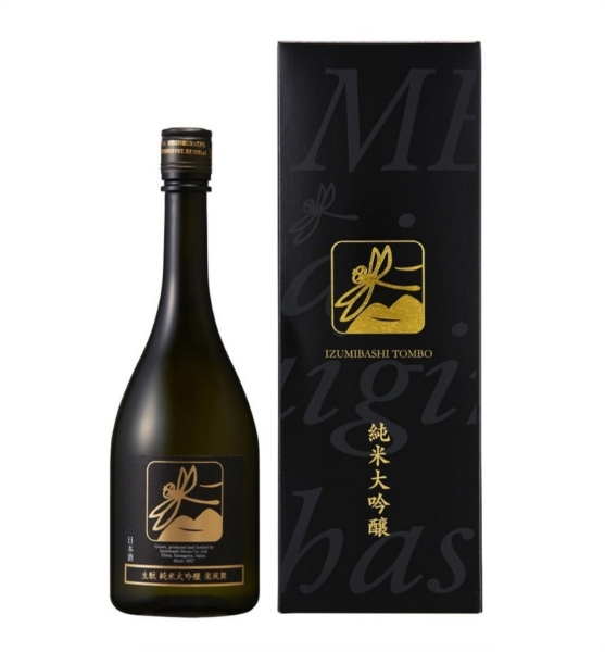 Picture of Izumibashi Dragonfly Gold Kimoto 35 Junmai Daiginjo