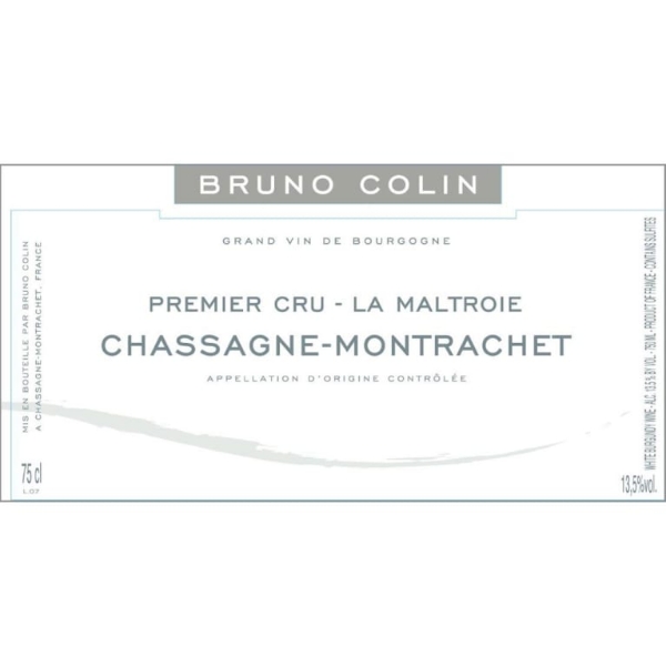 Picture of 2020 Bruno Colin - Chassagne Montrachet Maltroie (pre arrival)