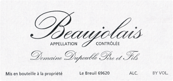 Picture of 2021 Beaujolais Dupeuble