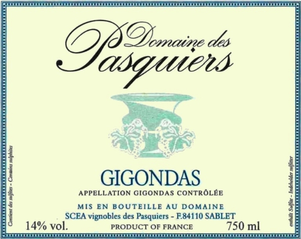 Picture of 2021 Domaine des Pasquiers - Gigondas