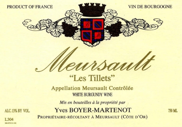 Picture of 2020 Boyer-Martenot - Meursault Tillets