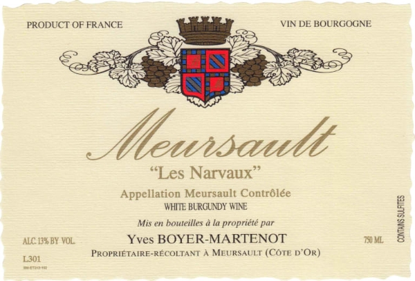 Picture of 2020 Boyer-Martenot - Meursault Narvaux