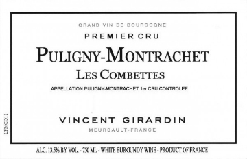 Picture of 2020 Vincent Girardin - Puligny Montrachet Combettes