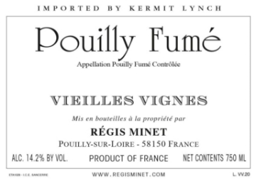 Picture of 2021 Minet, Regis - Pouilly Fume V.V.
