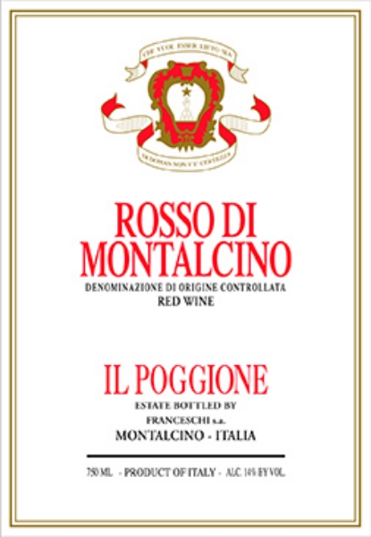 Picture of 2019 Il Poggione - Rosso di Montalcino