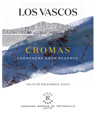 Picture of 2019 Los Vascos - Carmenere  Cromas