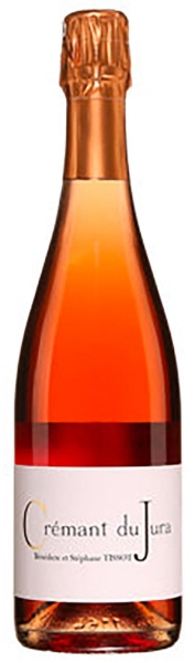 Benedicte & Stephane Tissot Cremant du Jura Rose Dosage Zero bottle