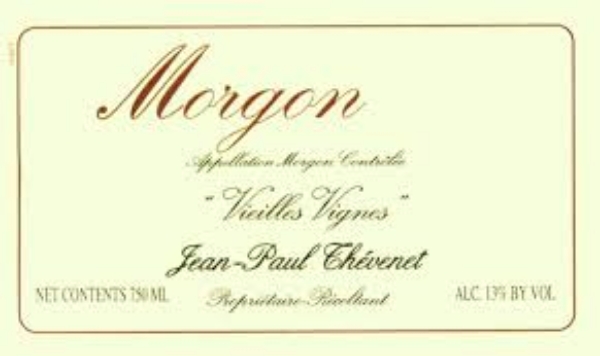 Picture of 2021 Jean-Paul Thevenet - Morgon VV