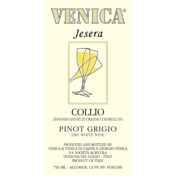 Picture of 2021 Venica - Collio Pinot Grigio Jesera