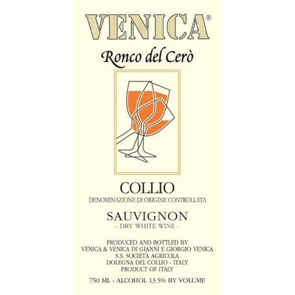 Picture of 2021 Venica - Sauvignon Blanc Ronco di Cero