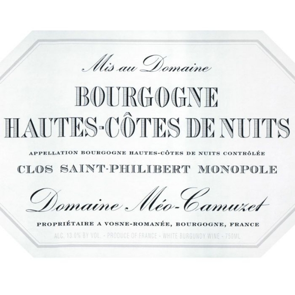Picture of 2020 Domaine Meo-Camuzet - Bourgogne Hautes Cotes de Nuits Clos Ste Philibert