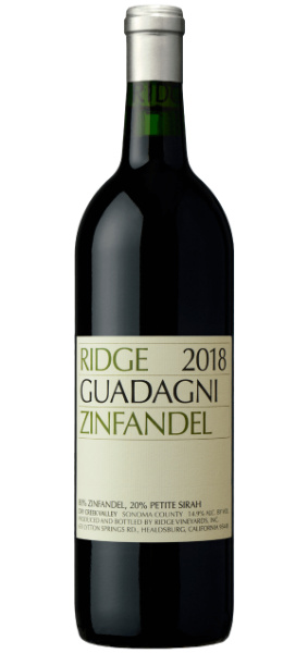 Picture of 2018 Ridge - Zinfandel Sonoma County Guadagni